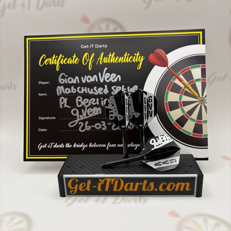 Gian van Veen, match used setup Berlin