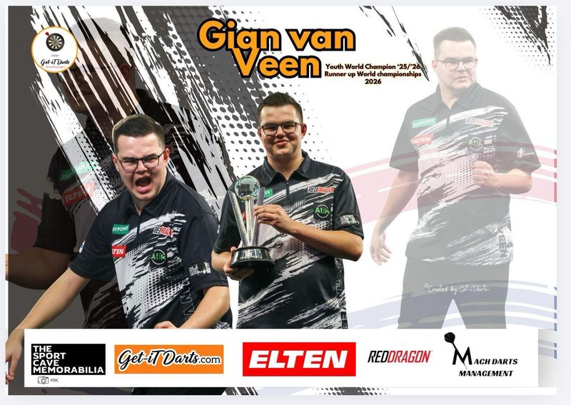 Gian van Veen, sign card