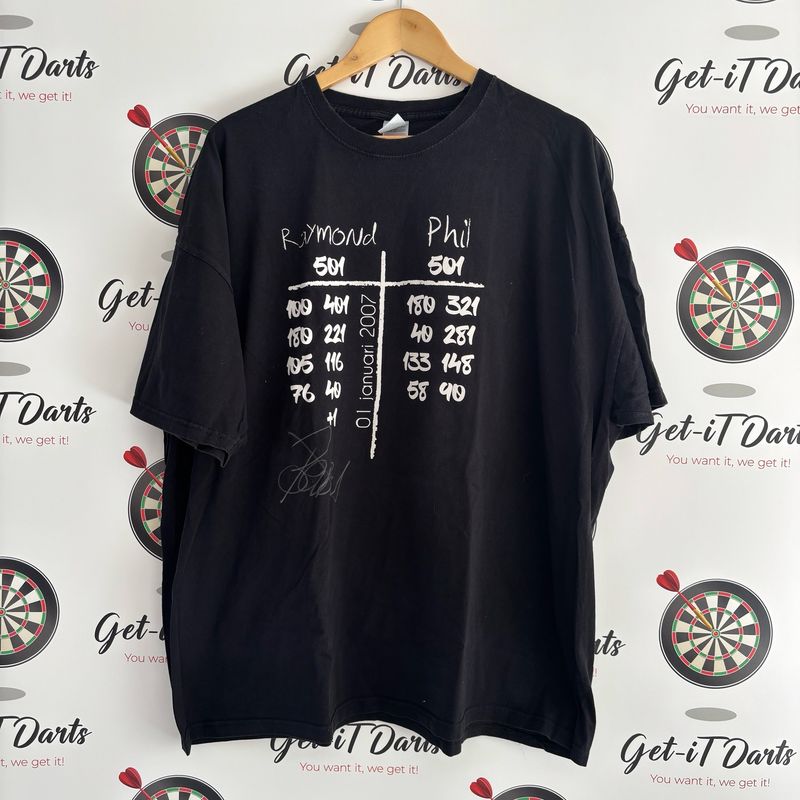 Raymond van Barneveld tshirt Sudden Death Leg vs Taylor