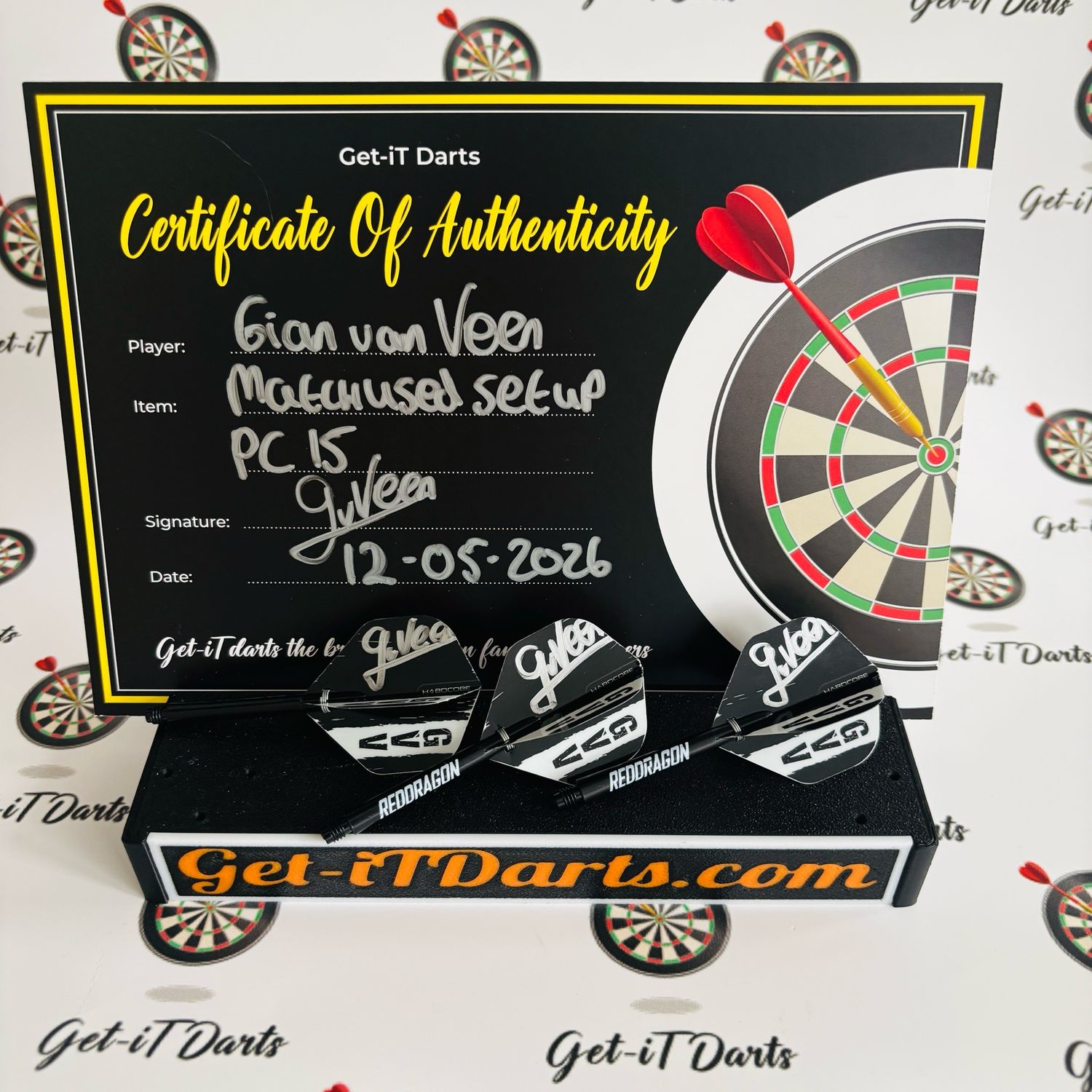 Gian van Veen match used setup PC 15 2026