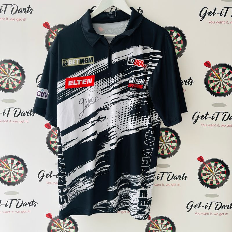 Gian van Veen, match worn shirt, Premier League, Sheffield 