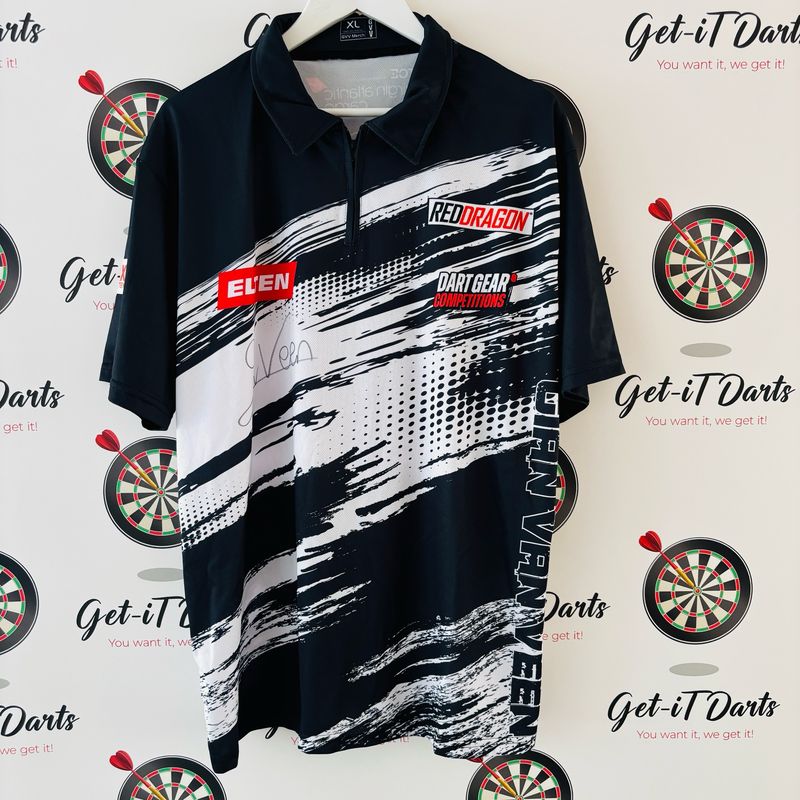 Gian van Veen, match worn shirt ET8 Kiel, vs Dimitri van den Bergh