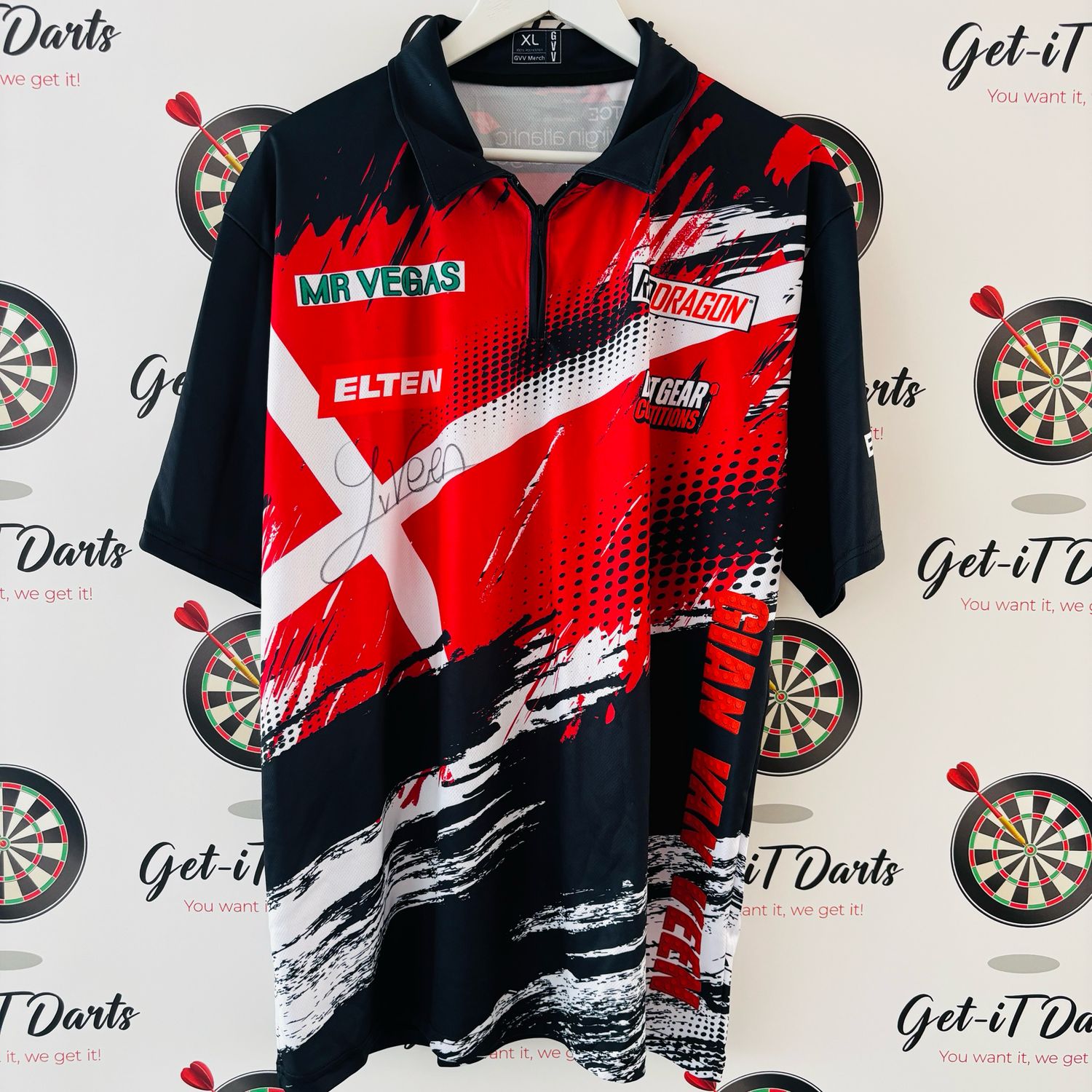 Gian van Veen, Matchworn, Nordic Dartsmasters, vs Luke Humpfries
