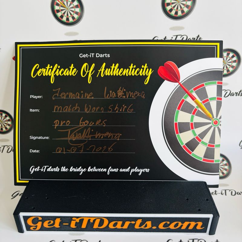 Jermaine Wattimena shirt, match worn shirt, Pro Tour 2026 
