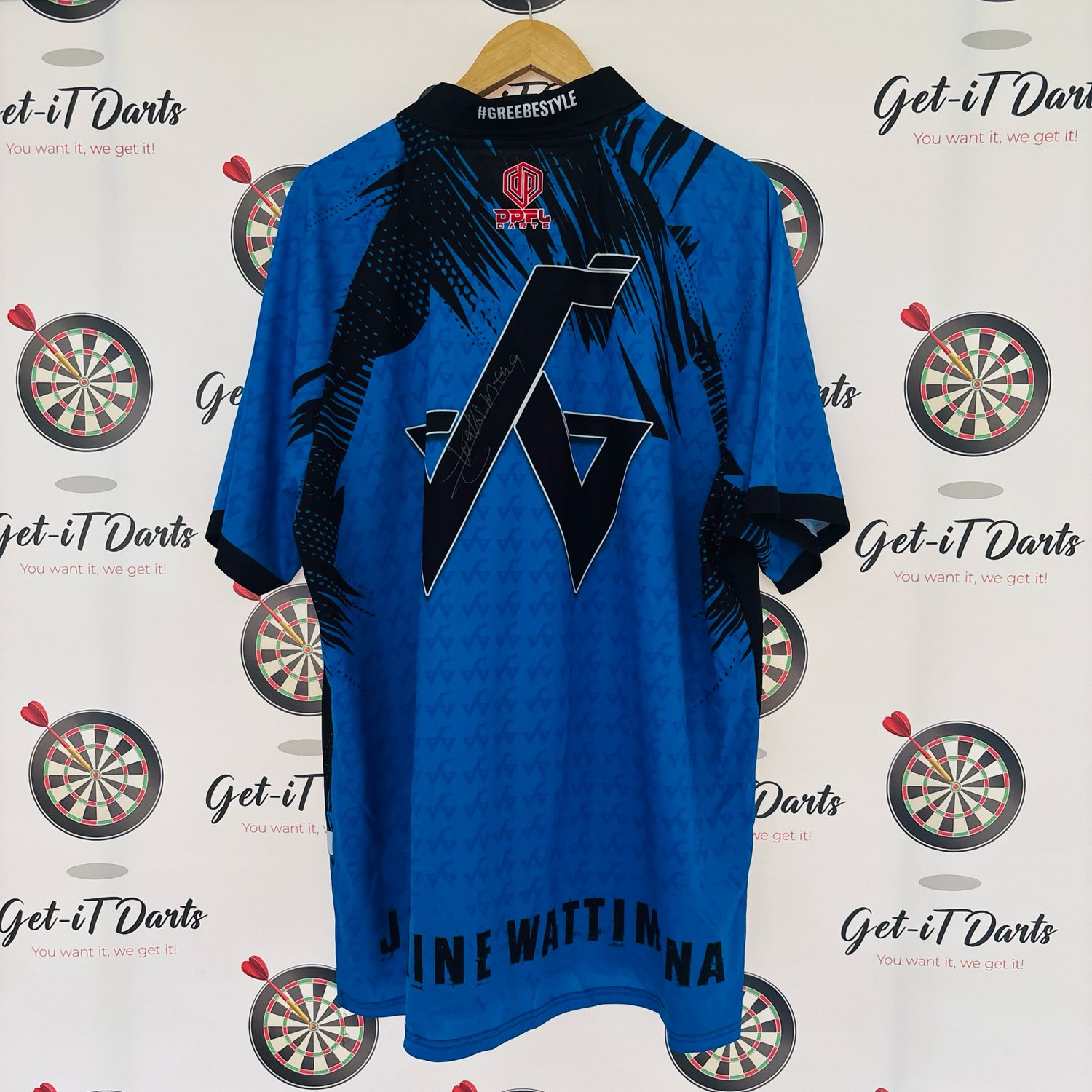 Jermaine Wattimena shirt, match worn shirt Jermaine Wattimena shirt, match worn shirt