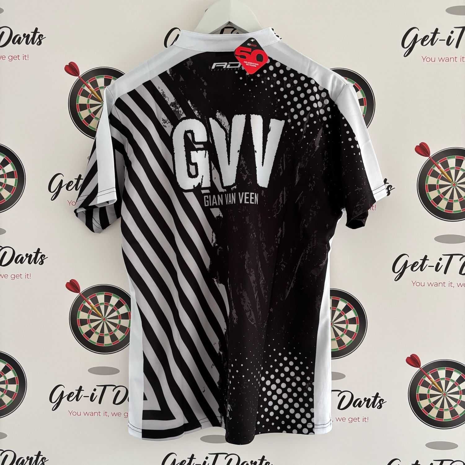 Gian Van Veen, replica shirt special maat S. Gian Van Veen, replica shirt special maat S.
