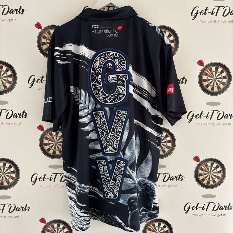Gian Van Veen, Match worn shirt, New Zealand darts Masters vs Clayton