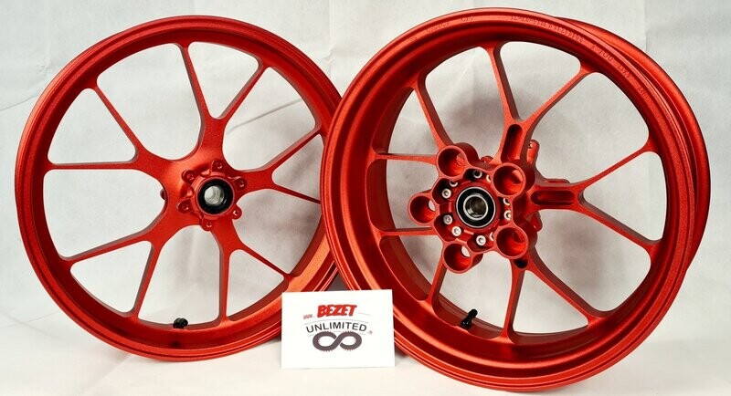 Aprilia Schmiedefelgen Set "Rot"