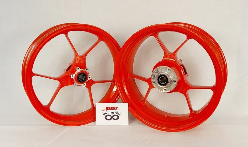 Aprilia Felgen Set (Standard Guß), ohne Anbauteile!!!