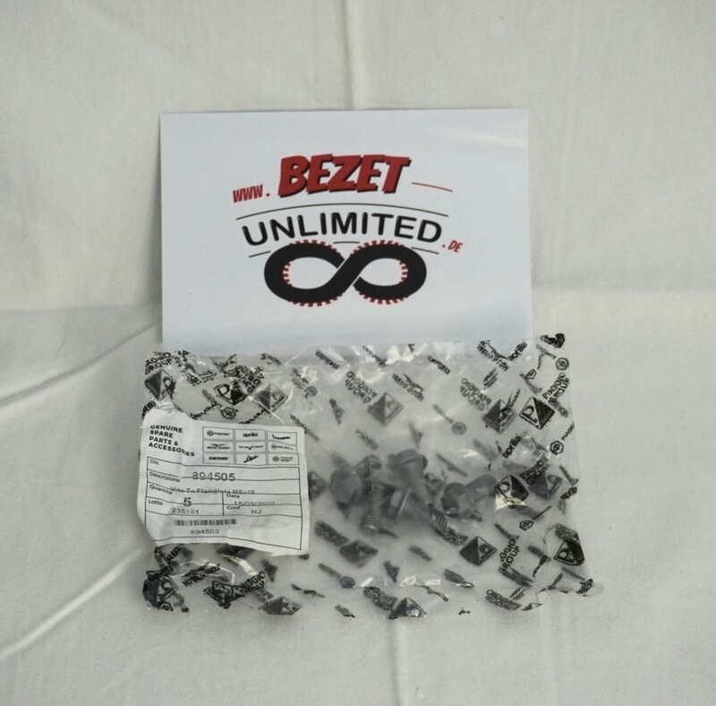 Aprilia Schraubenset hinten für Bremsscheibe und ABS Sensorring Aprilia Schraubenset hinten für Bremsscheibe und ABS Sensorring