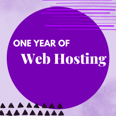 1 Year of Web Hosting