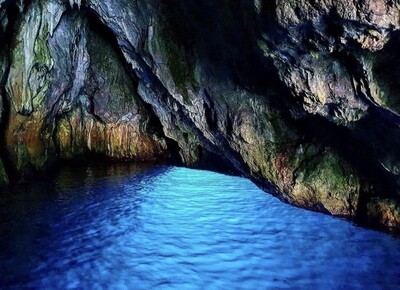 La grotta Azzurra di Palinuro