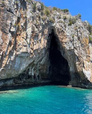 Le grotte di Capo Palinuro