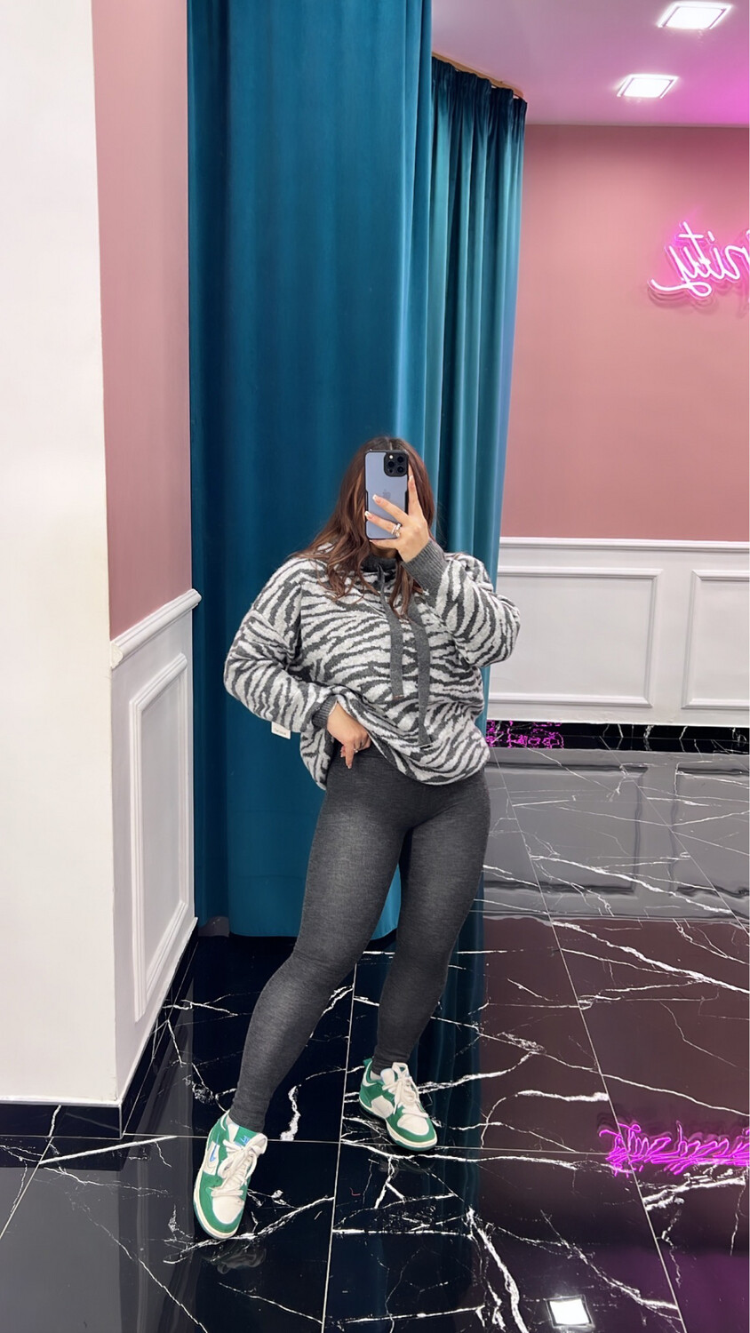 Leggins felpato