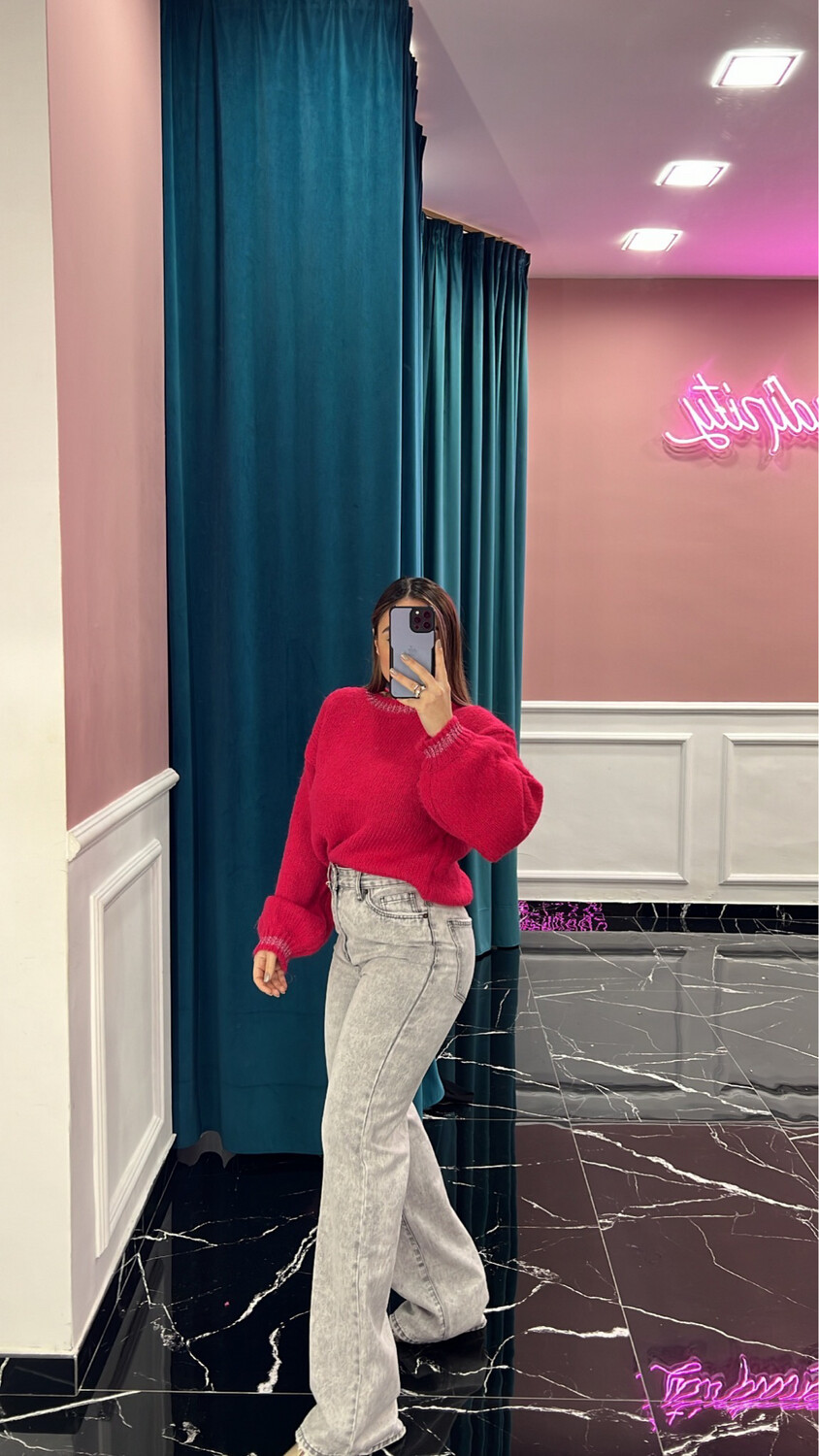 Jeans grigio chiaro