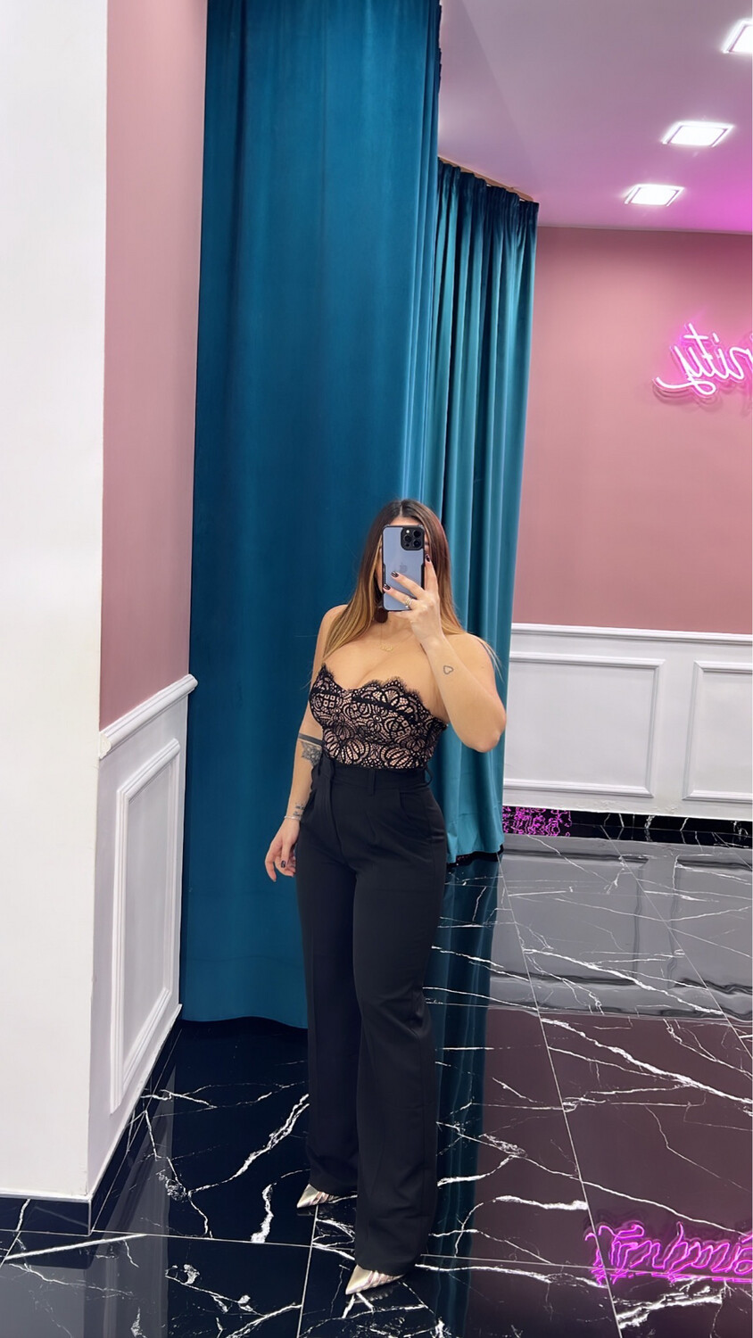 Pantalone classico zampa
