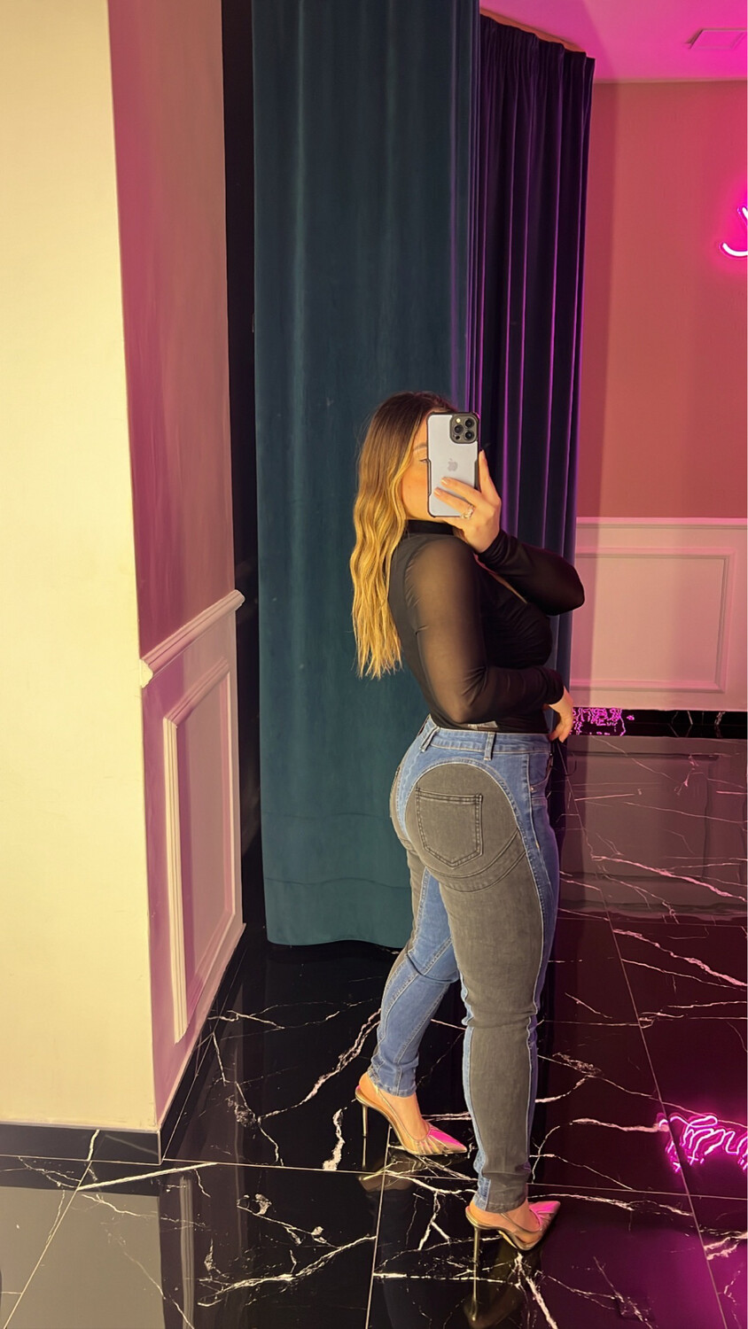 Jeans modello Mugler