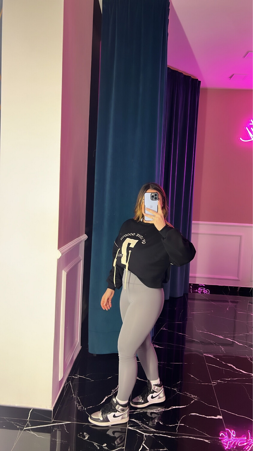 Leggins modellante grigio