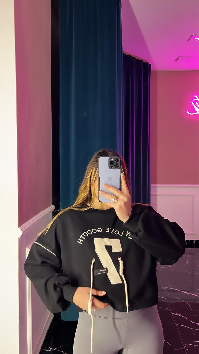Felpa Crop