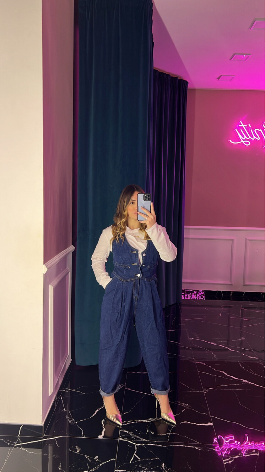 Tuta in denim