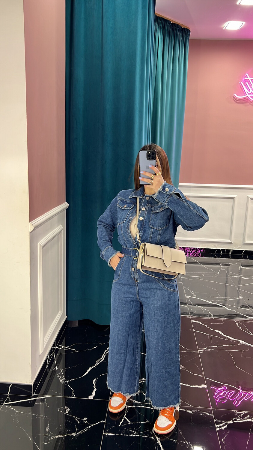 Tuta intera denim