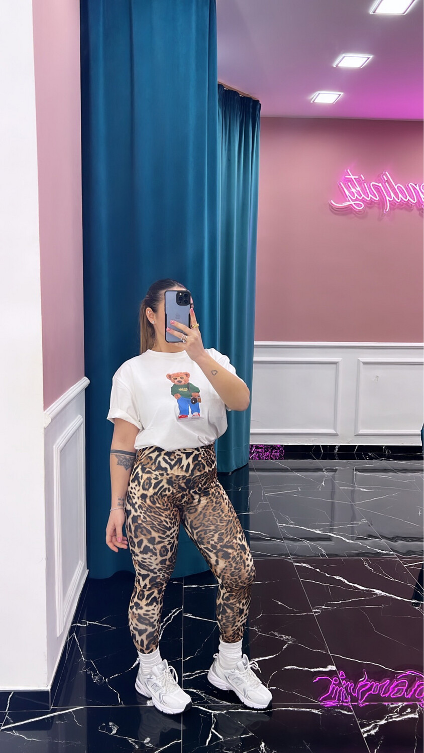 Leggins leopardati