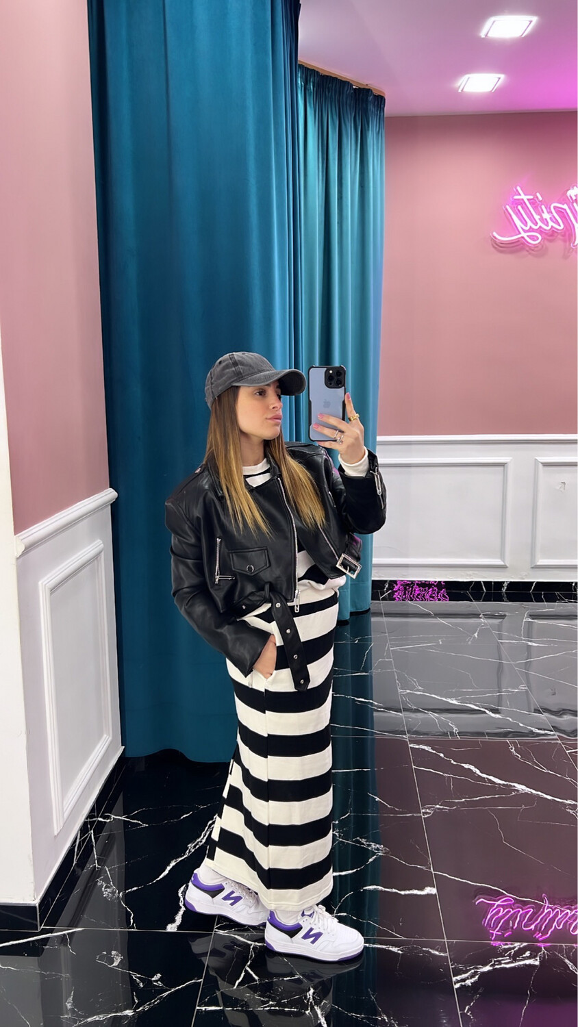 Coordinato gonna e felpa