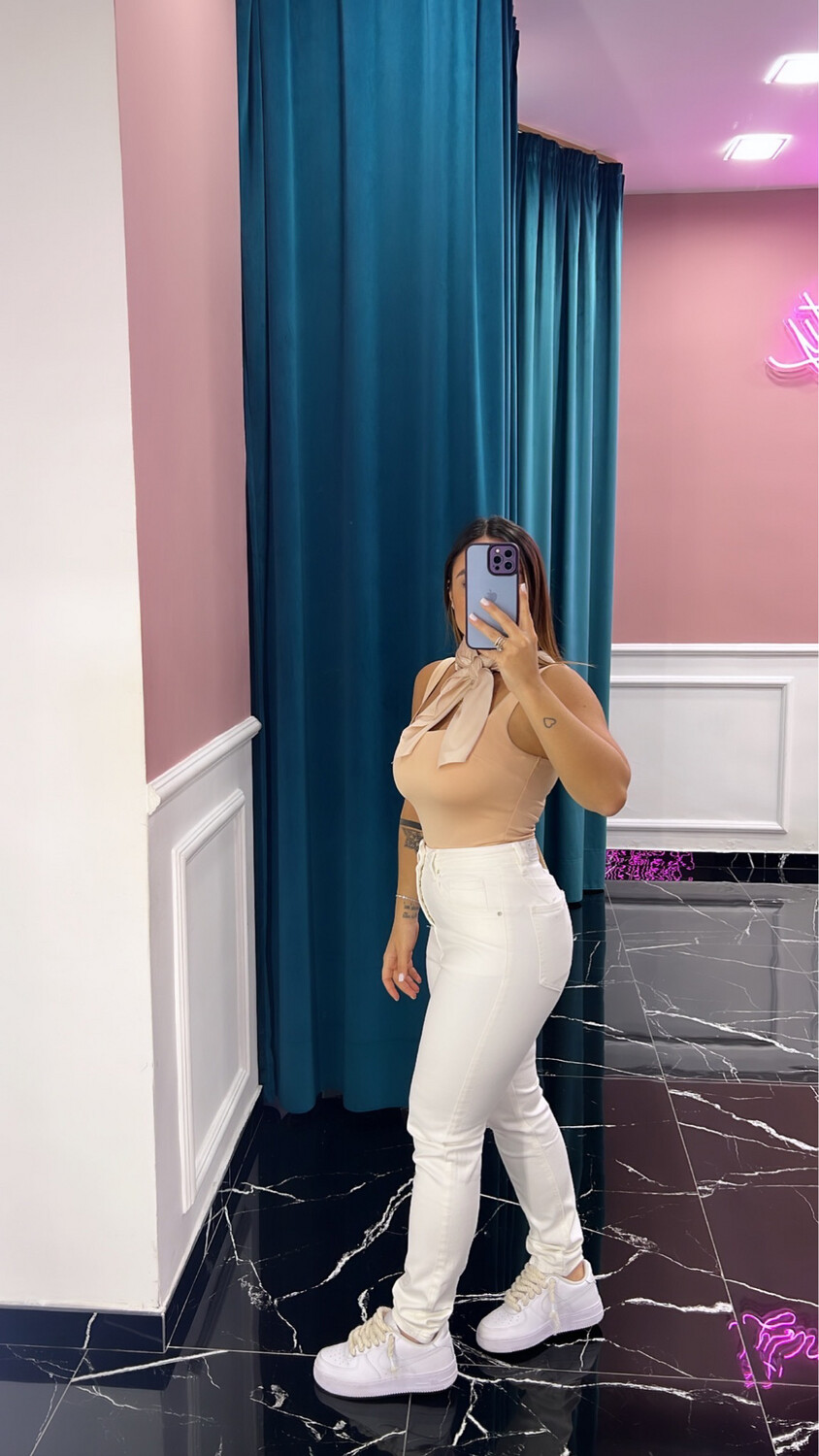 Denim bianco