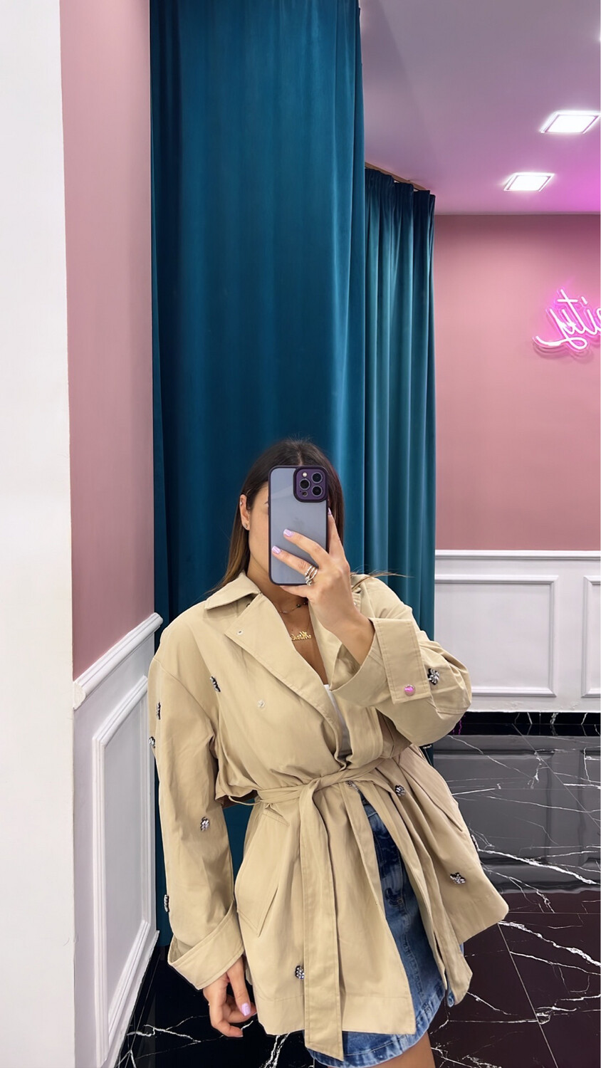 Trench pietre