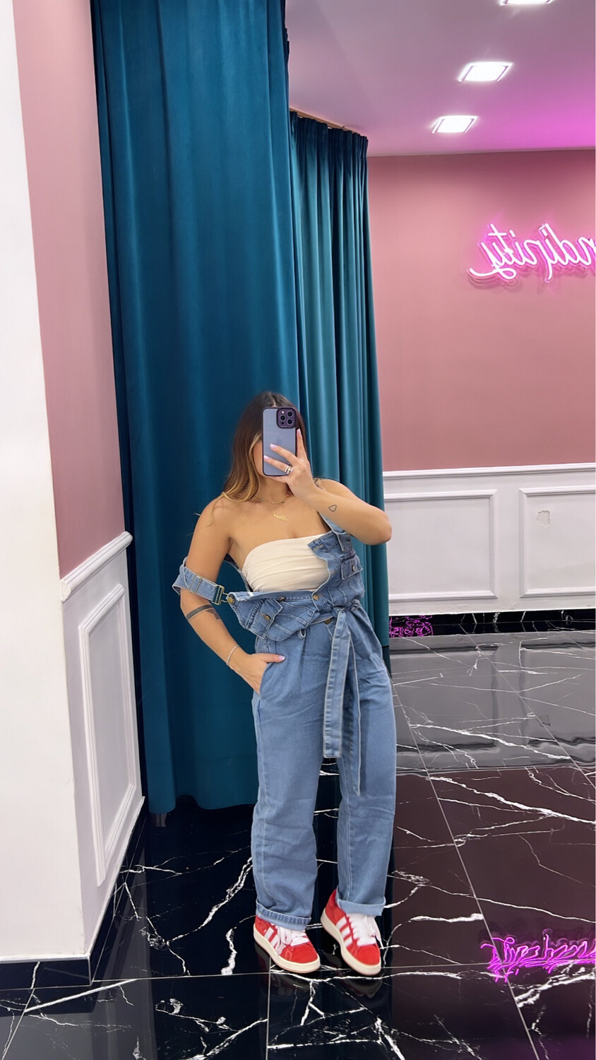 Salopette Denim