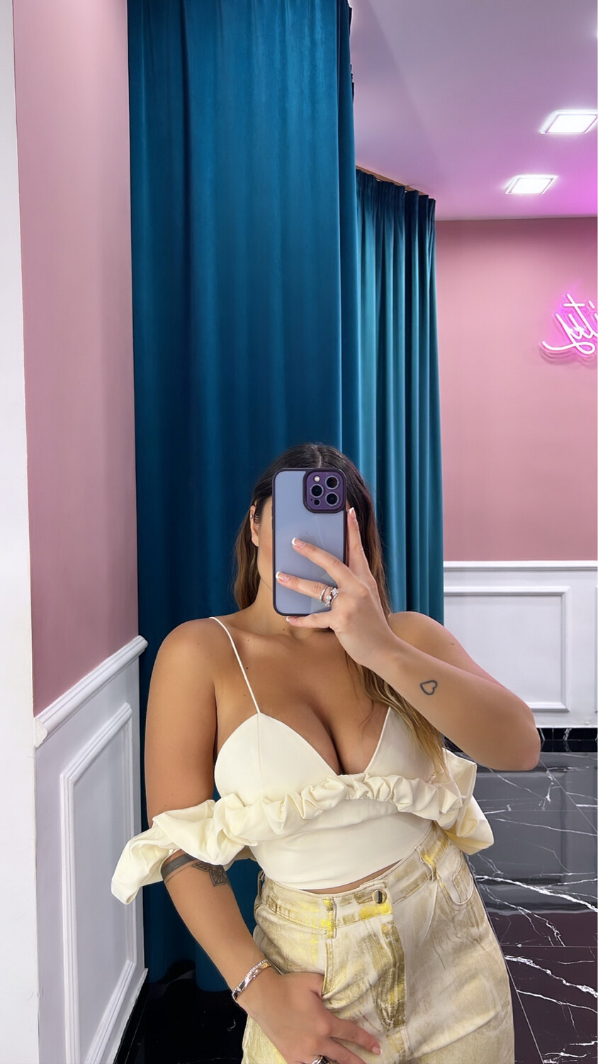 Crop Rouche