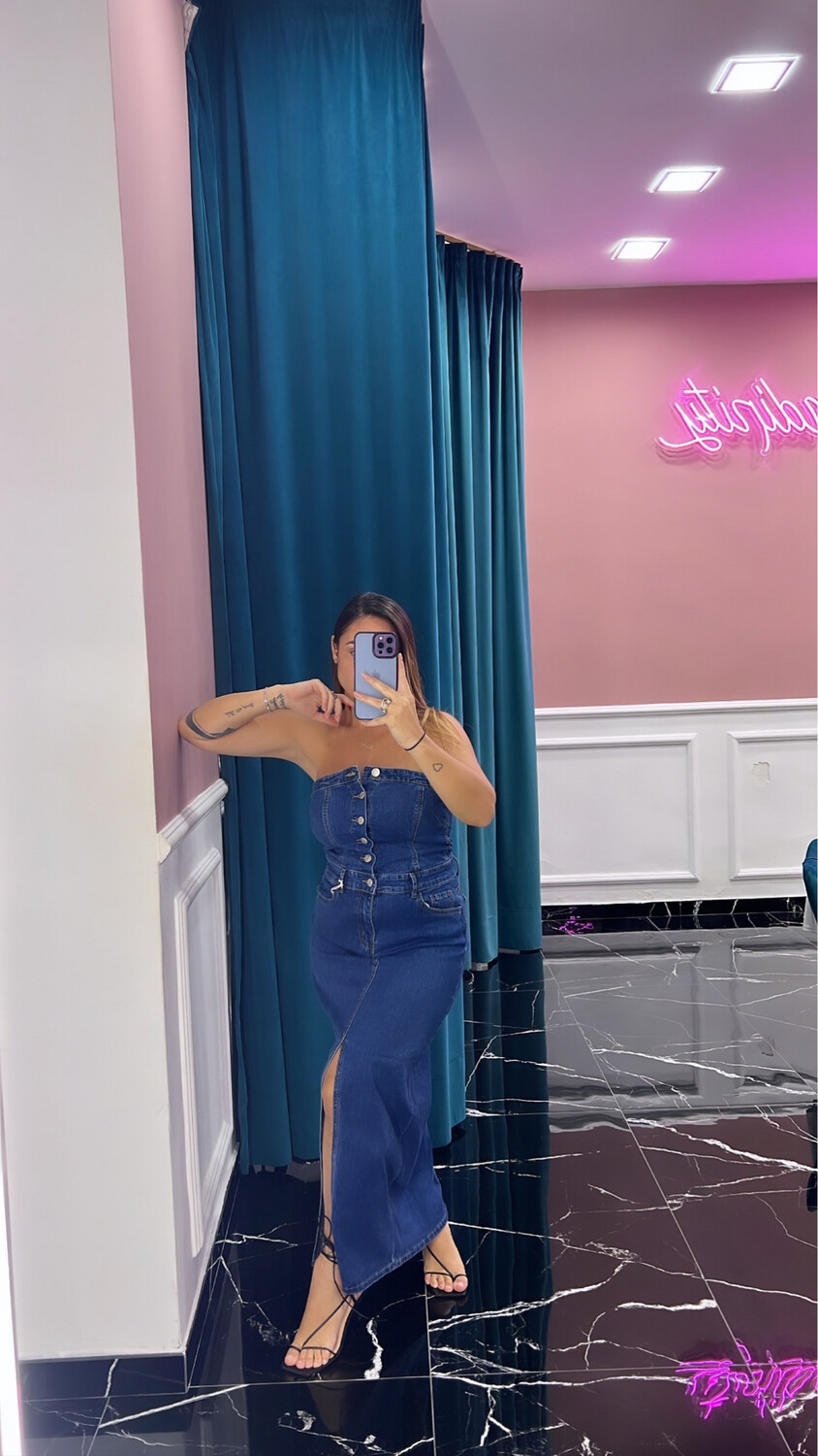 Dress Denim Kali