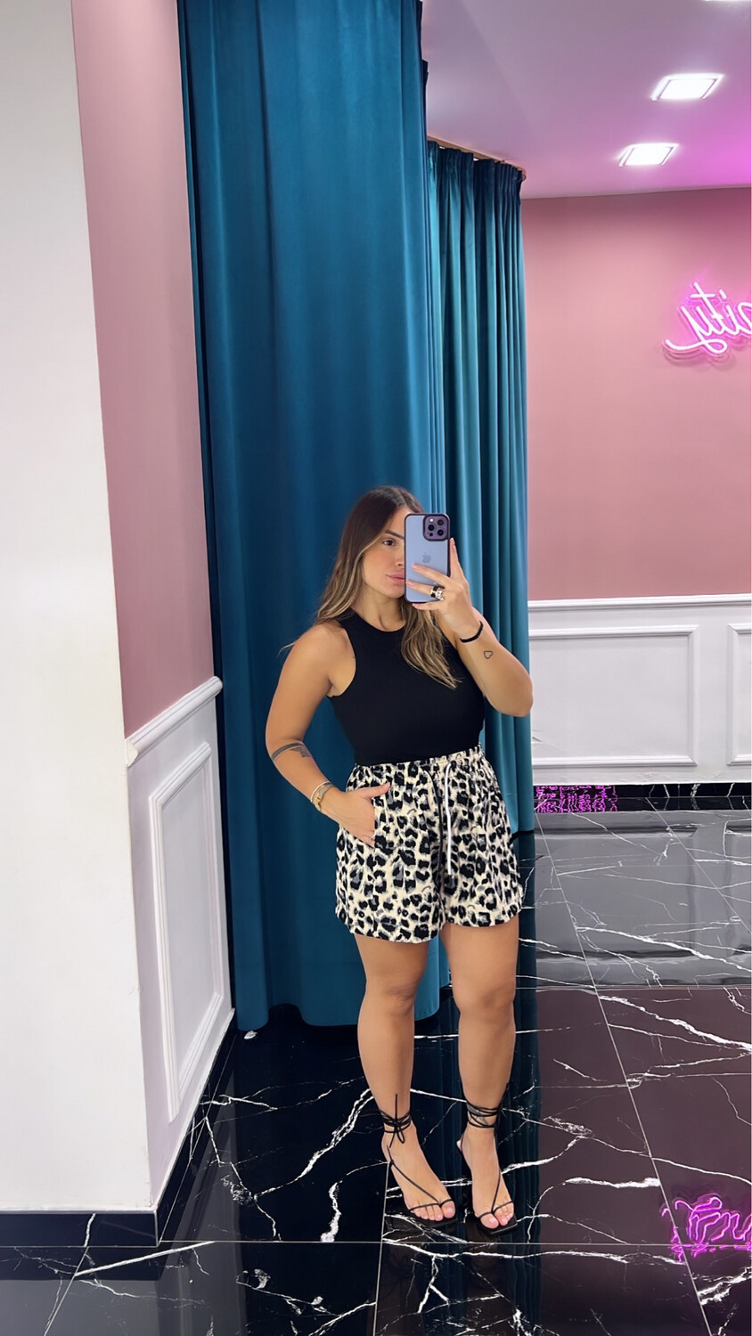 Shorts Maculato/zebrato
