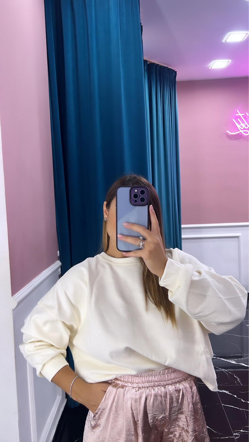 Felpa Glitter