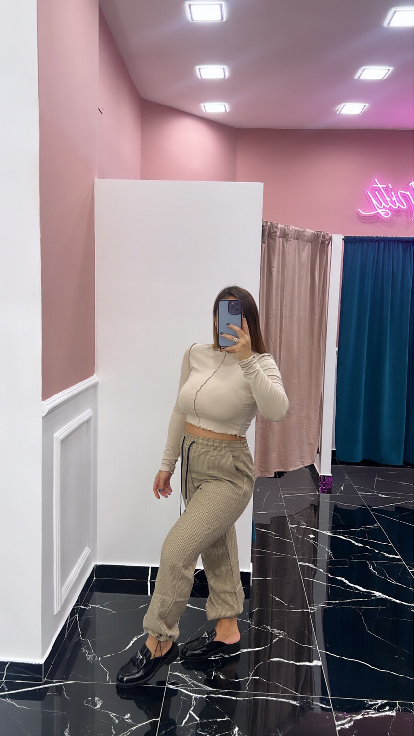 Pantalone pied de poule