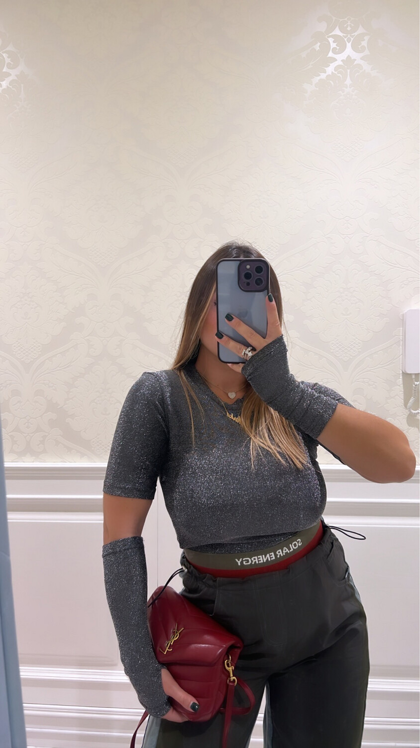 Maglia glitter