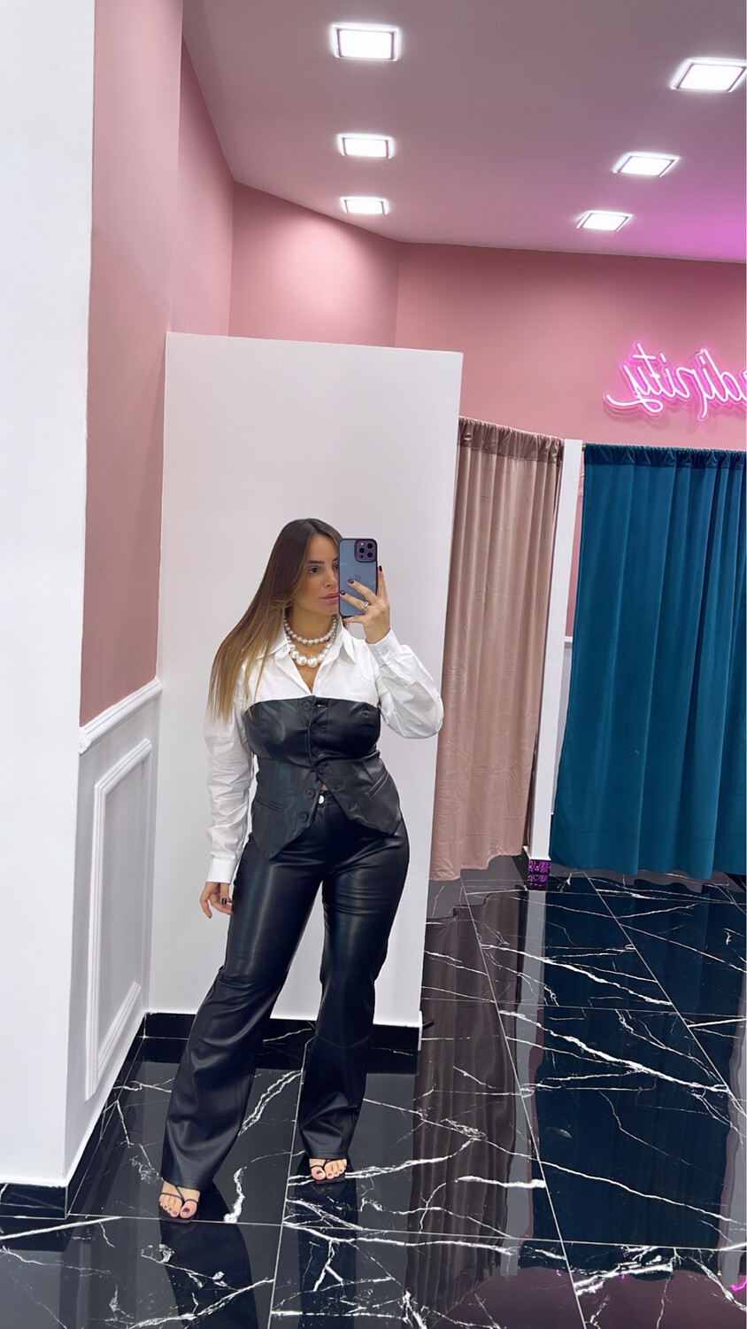 Pantalone Ecopelle