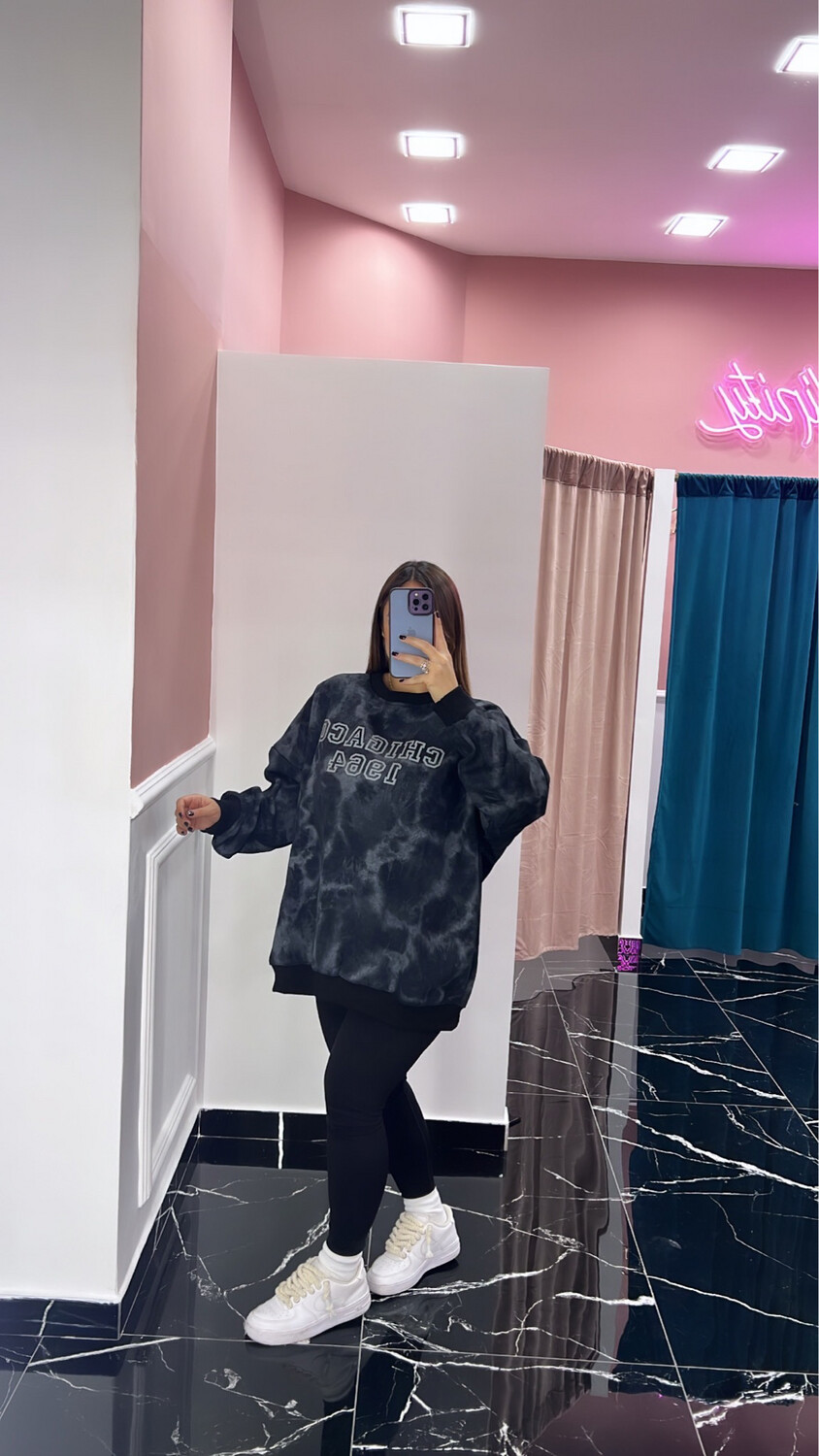 Felpa Chigaco Black