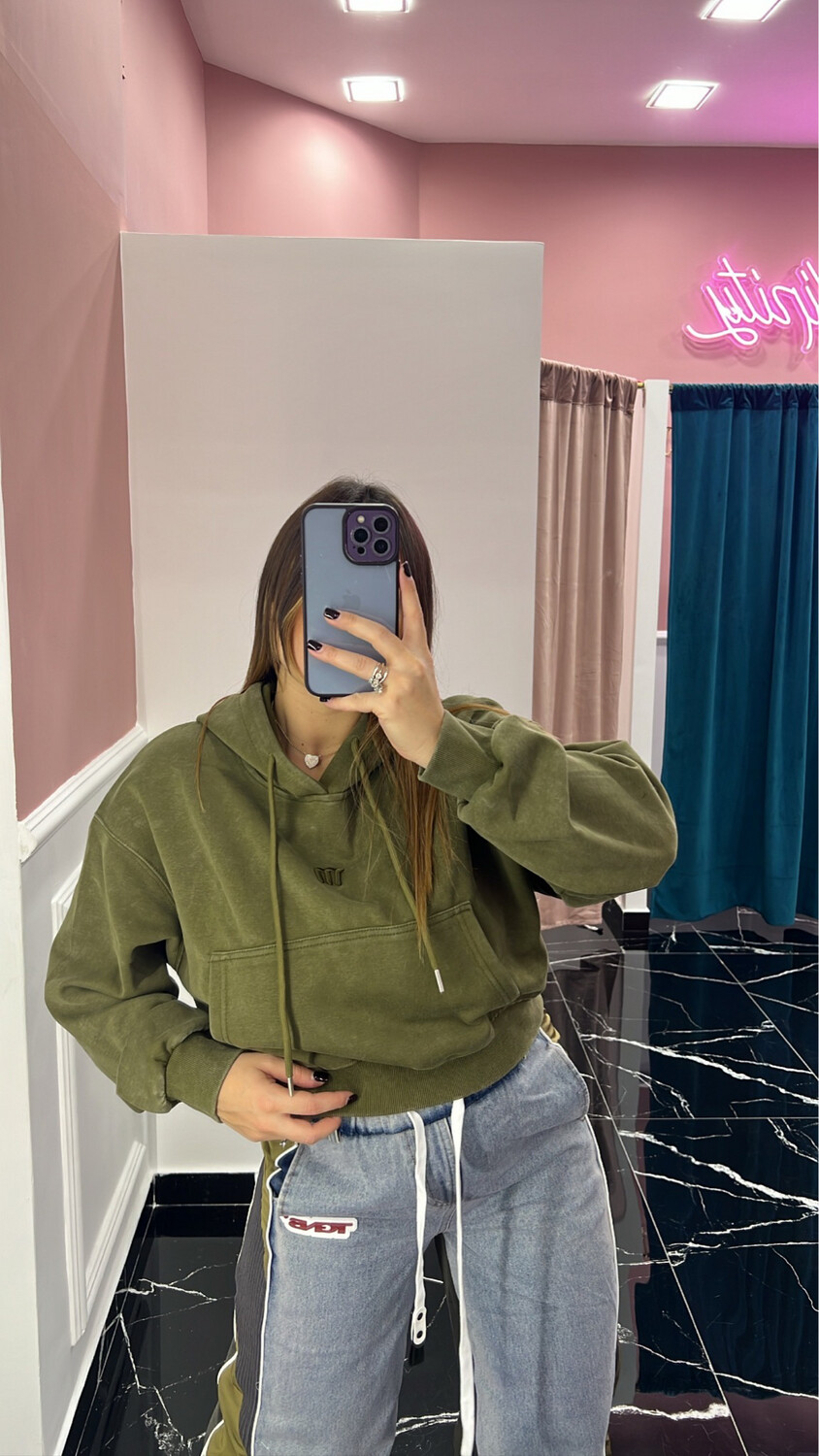 Felpa Crop