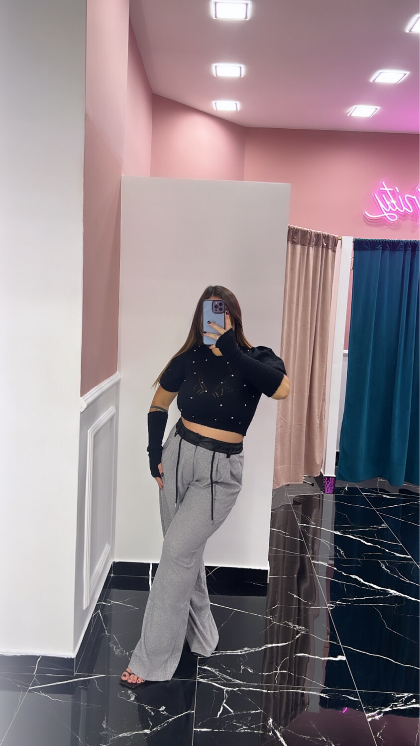 Pantalone Fascia Ecopelle