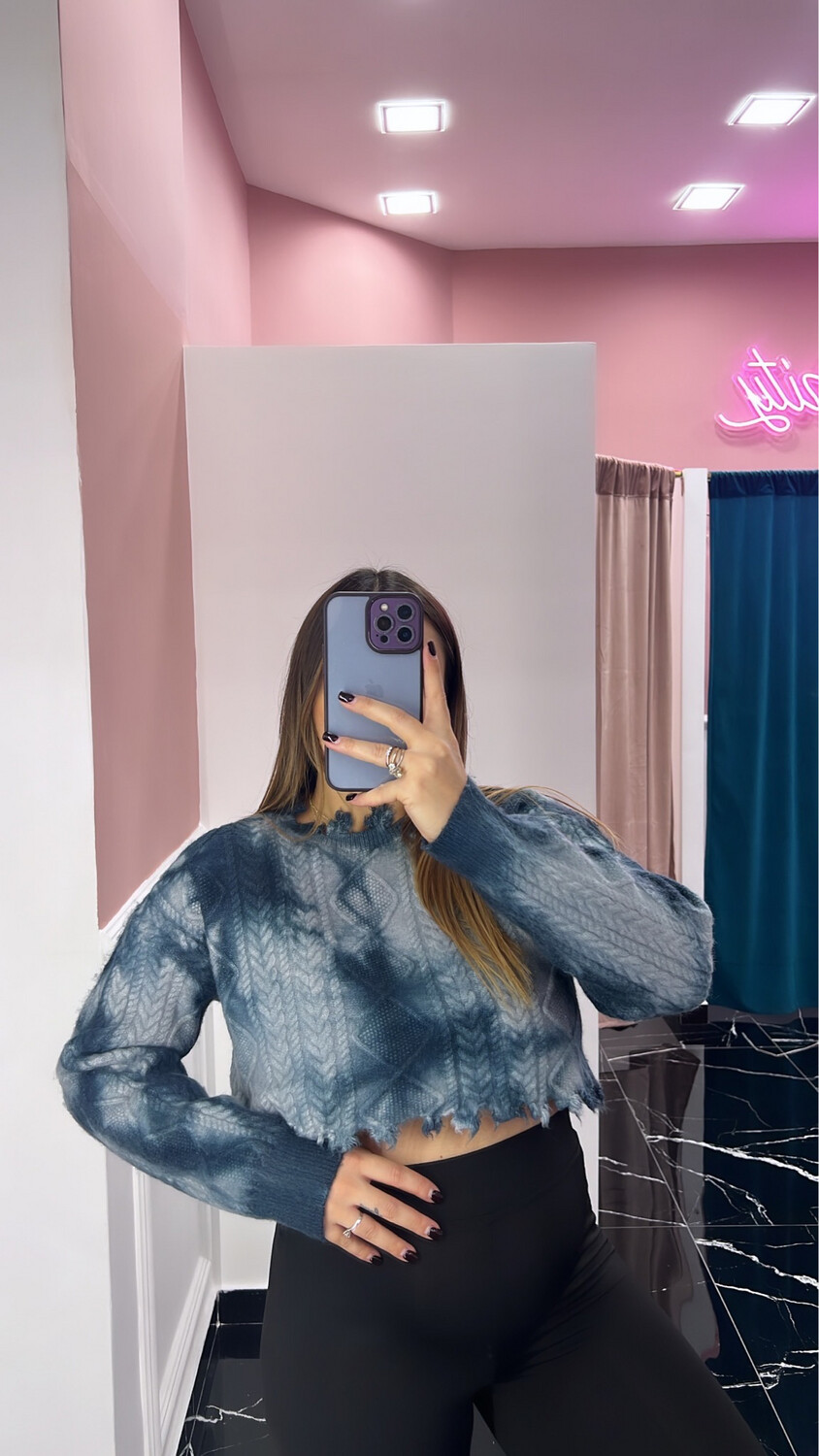 Pull Crop Marmo