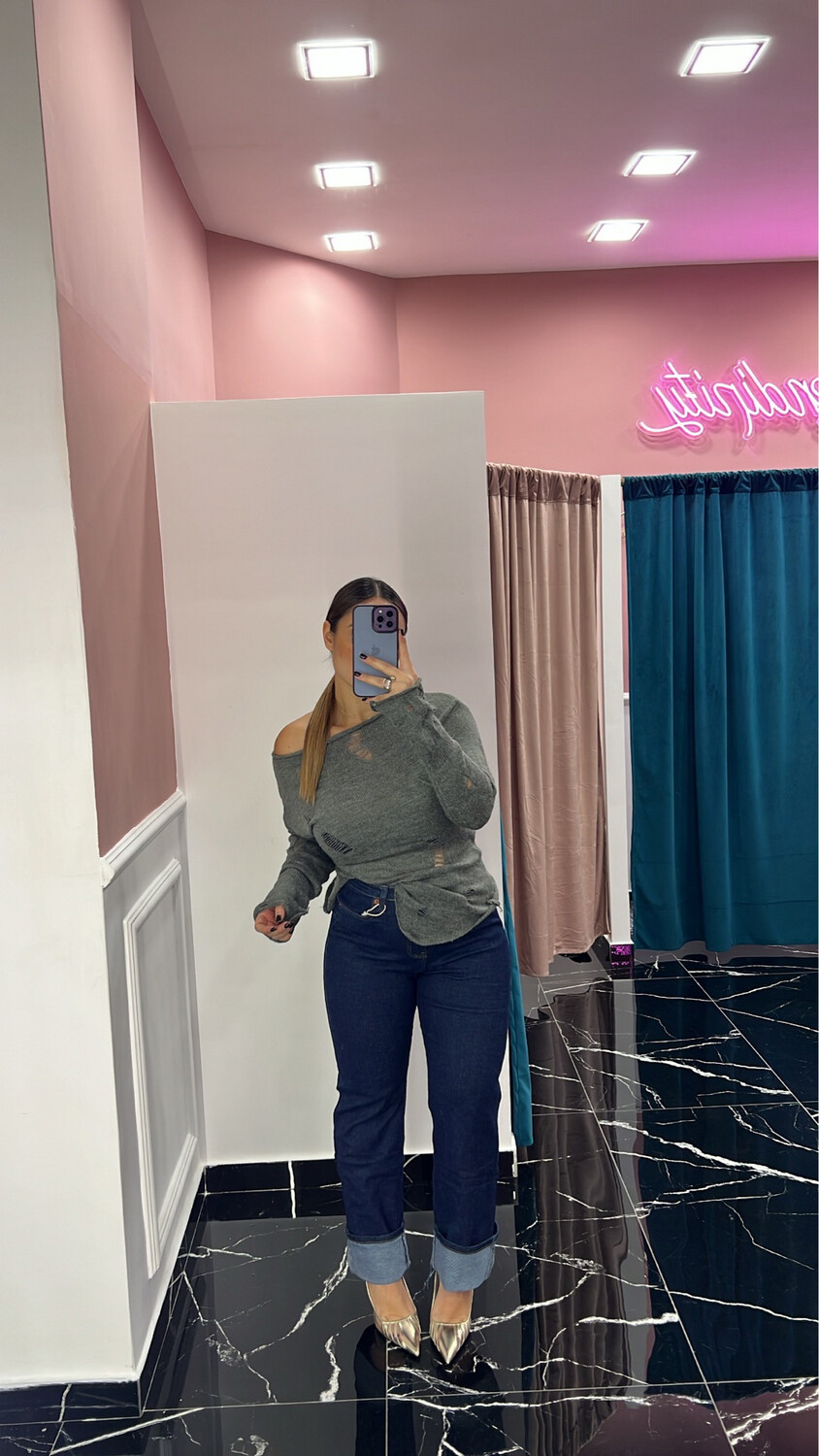 Denim piegone