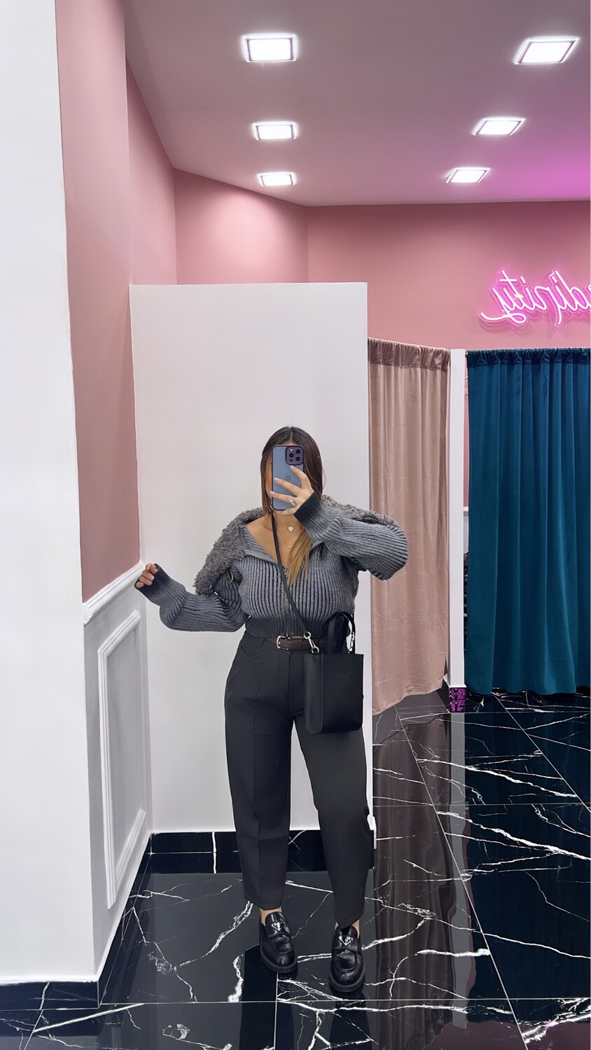 Pantalone Classico Con Cintura