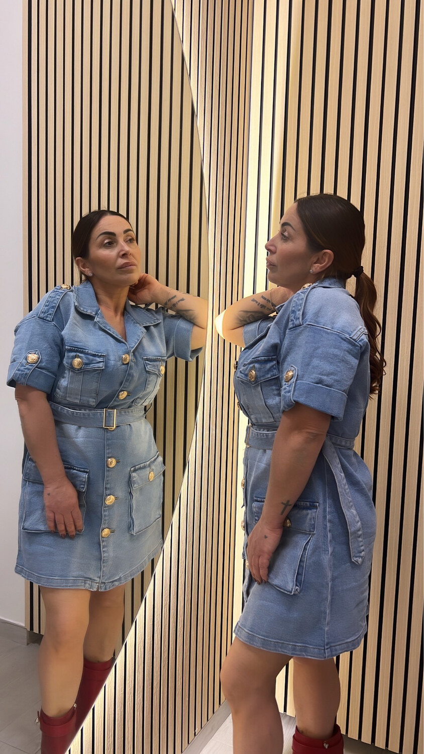 Dress denim