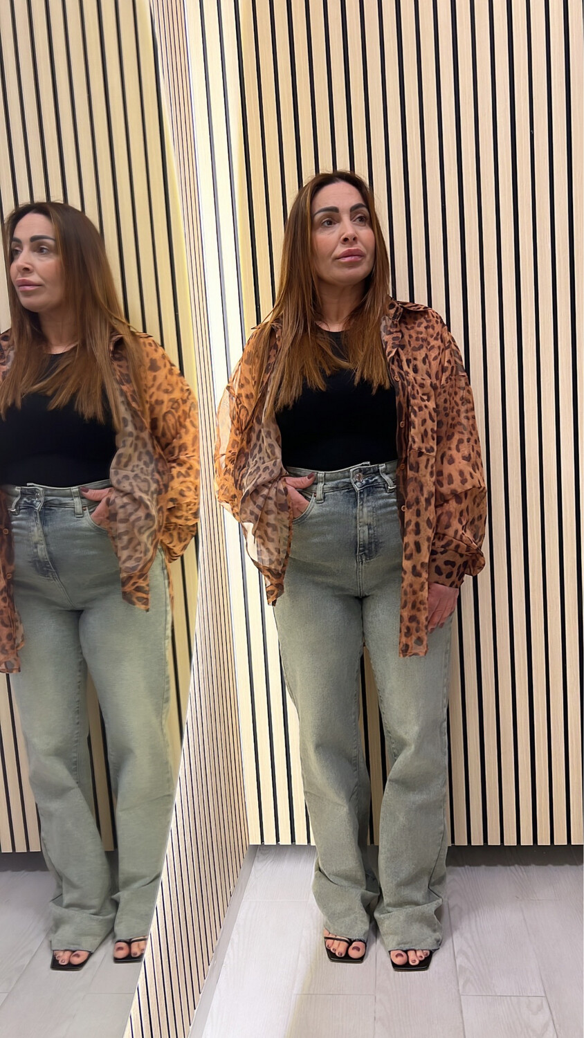 Denim taglio vivo