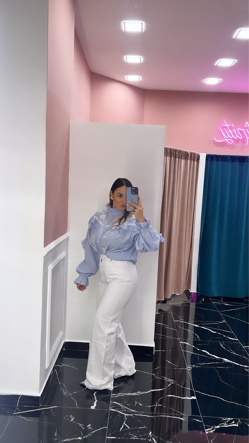 Denim WHITE