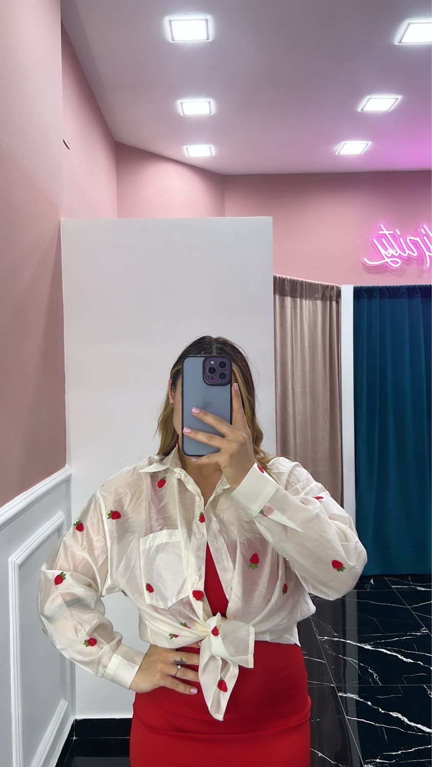 Camicia fragolina