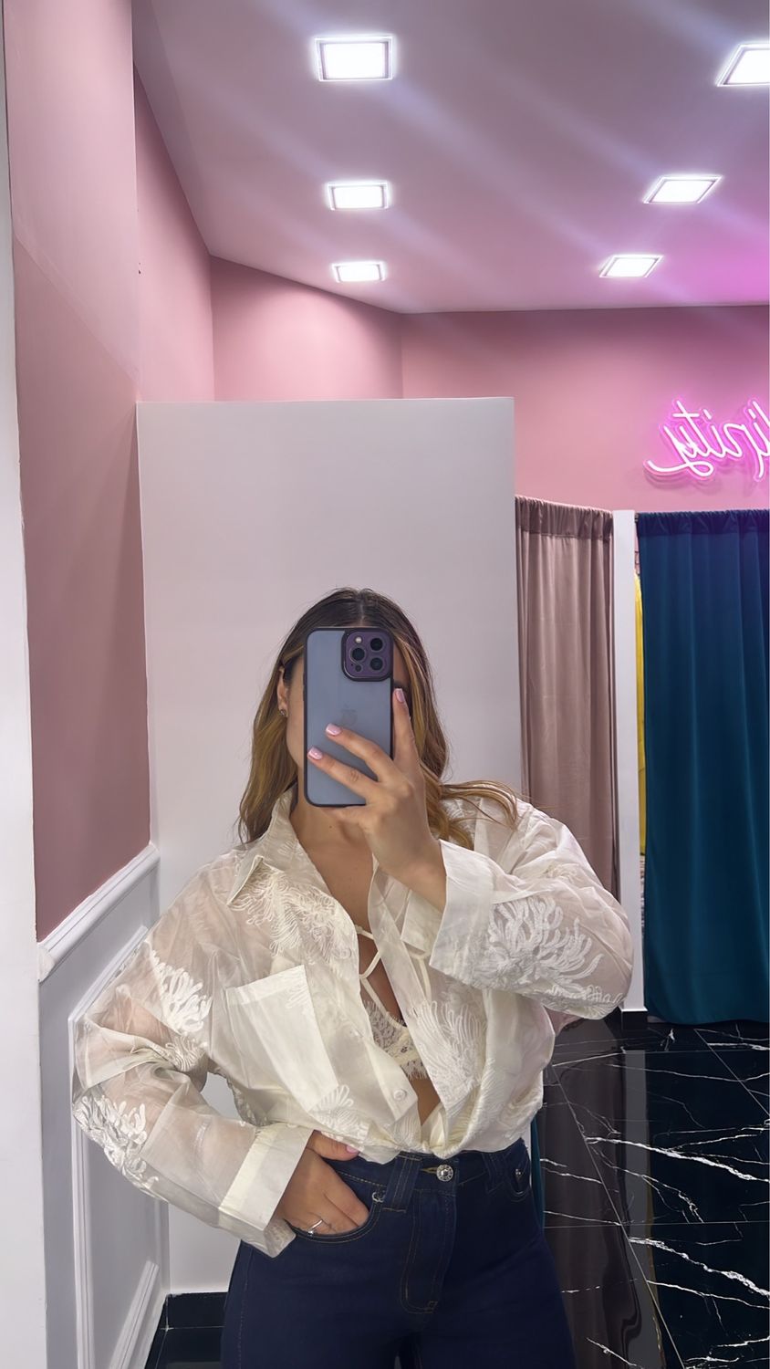 Camicia Ricamo