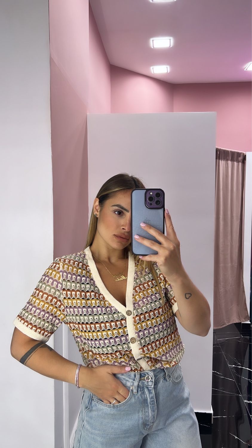 Maglia in Crochet