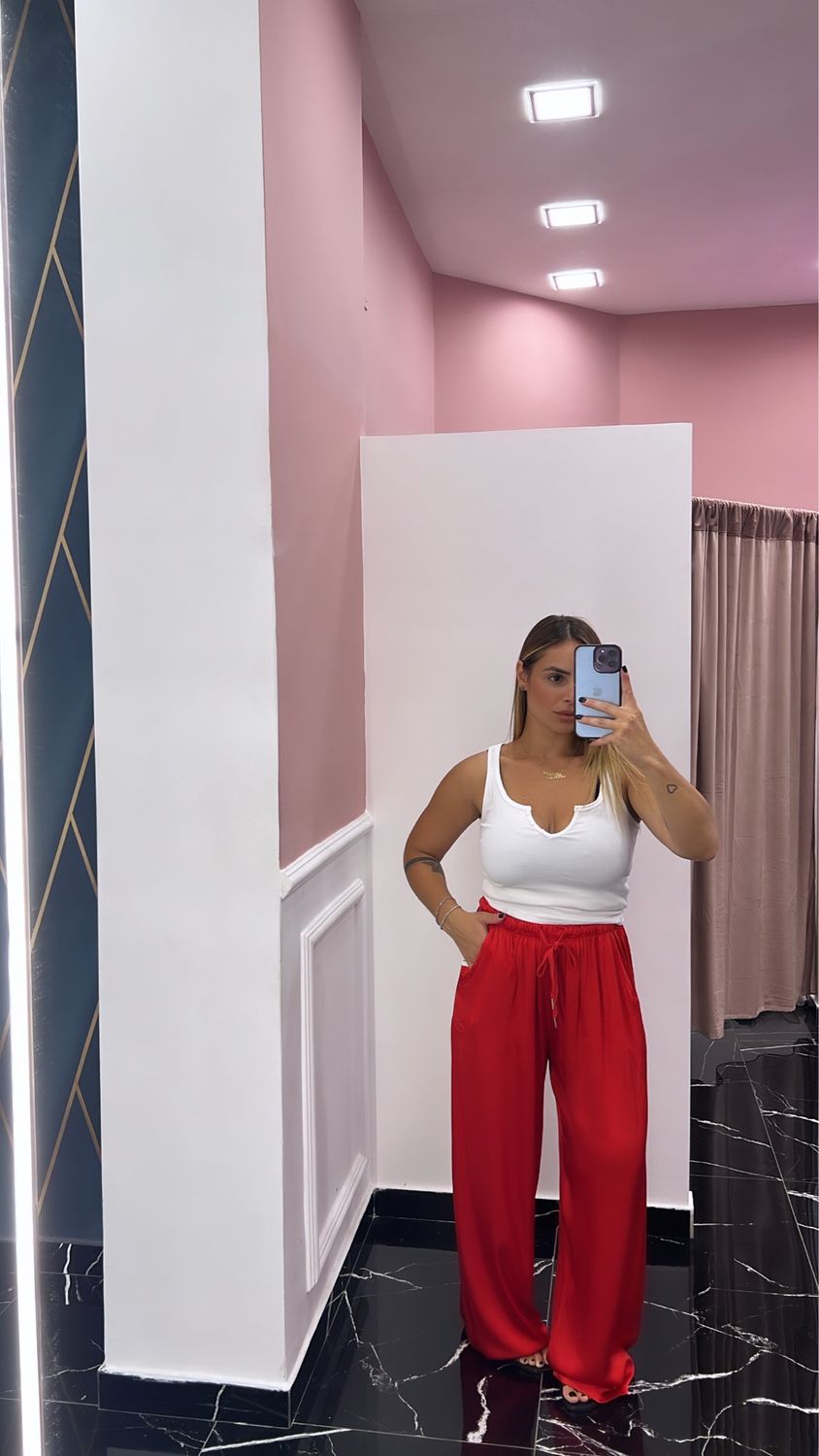 Pantalone Satin